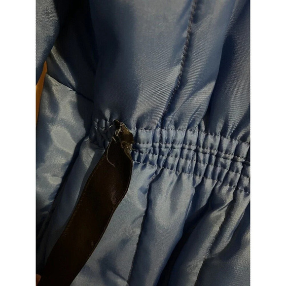 Vintage JC Penny Snowmobile Snowsuit Royal Blue Retro Skiing Ladies Size 16/18 - Picture 4 of 6